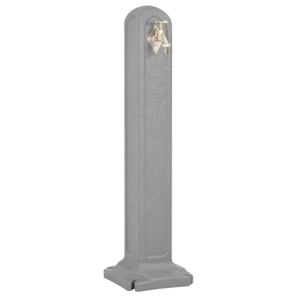 Vattenpost grå stenimitation