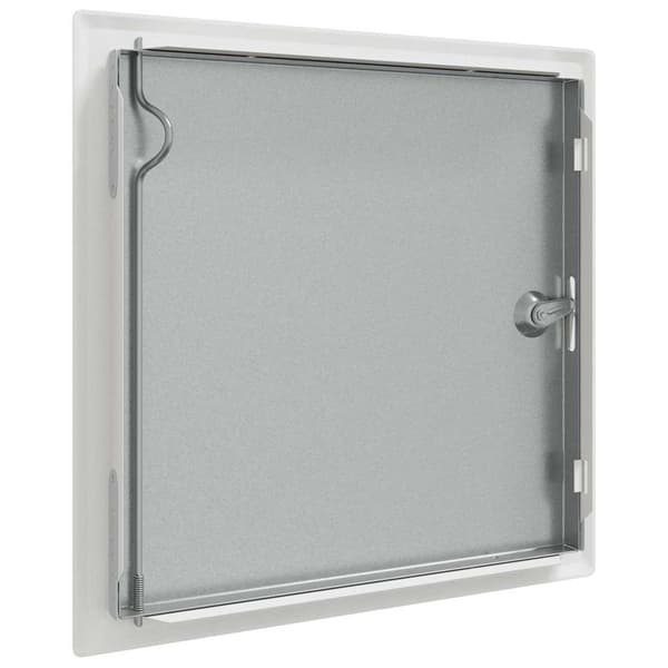 Åtkomstpanel Vit 33 x 33 x 3 cm Stål