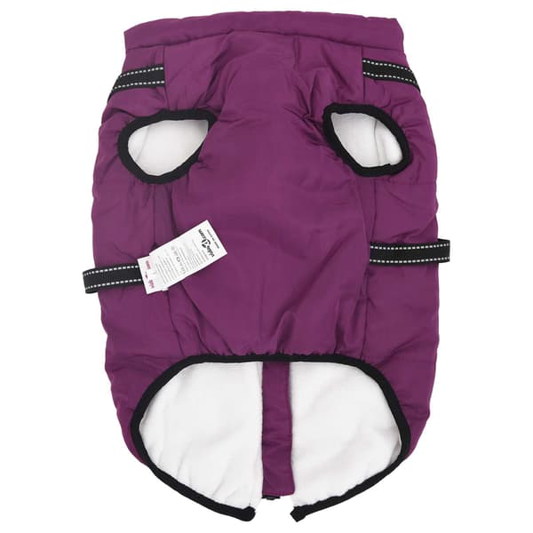 Hund Kappa Lila L44 Fleece och Polyester