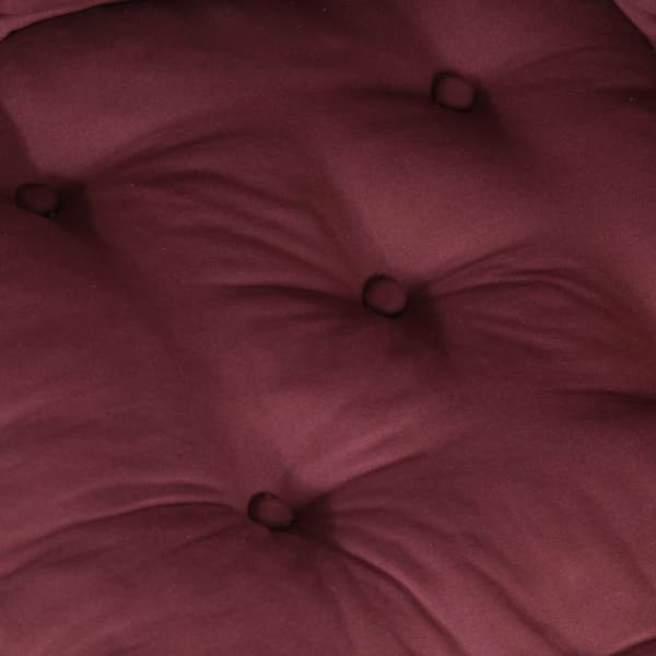 Modulär soffa rödbrun 70x70x36 tyg