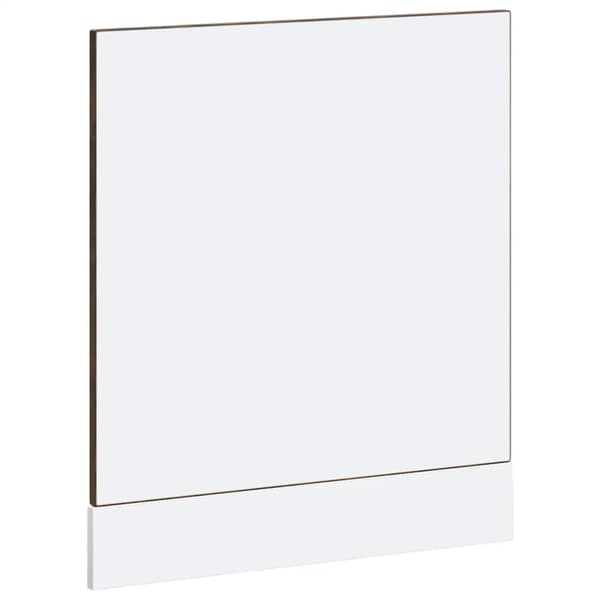 Diskmaskinspanel rökfärgad ek 60x1,5x57 cm konstruerat trä