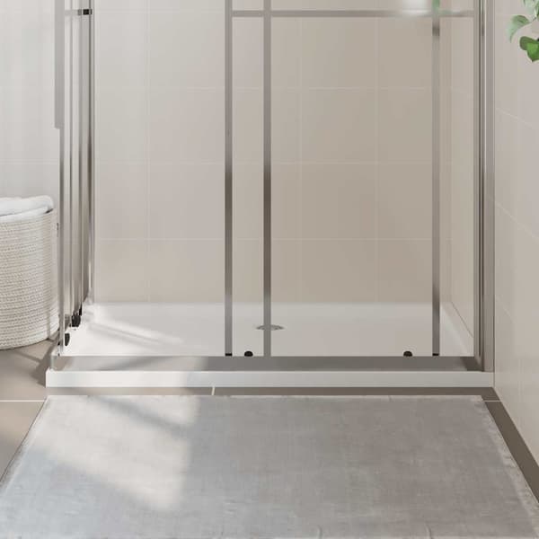 Duschkar rektangulärt ABS vit 70x120 cm