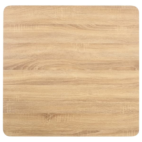 Bistrobord ljusbrun 80x80 cm MDF
