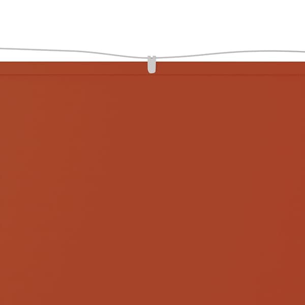 Markis vertikal terrakotta 60x1000 cm oxfordtyg