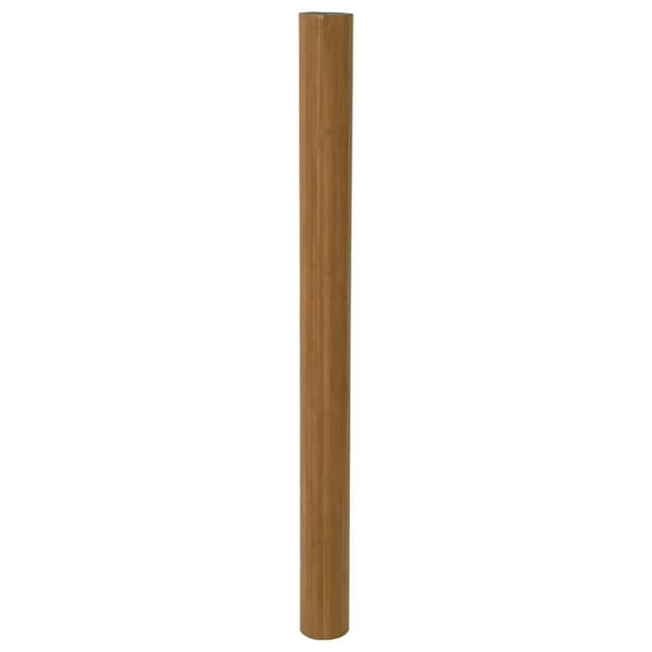 Rumsavdelare brun bredd 250 cm höjd 165 cm bambu