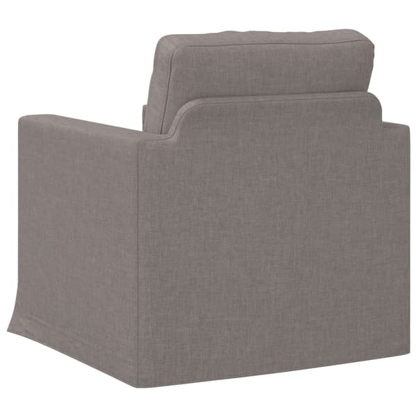 Soffa Taupe 78 x 78 x 80 cm tyg