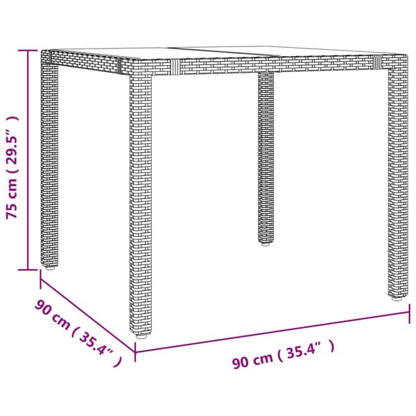 Bistrogrupp med dynor 3 delar beige konstrotting