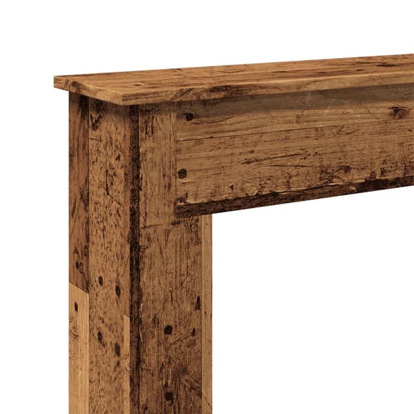 Spiselkrans åldrat trä 75x20x87,5 cm konstruerat trä