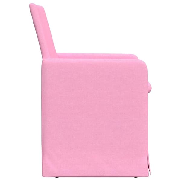 Matstolar 2 pcs Rosa 57 x 67 x 95 cm tyg