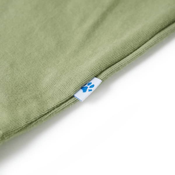 T-shirt för barn ljus khaki 116