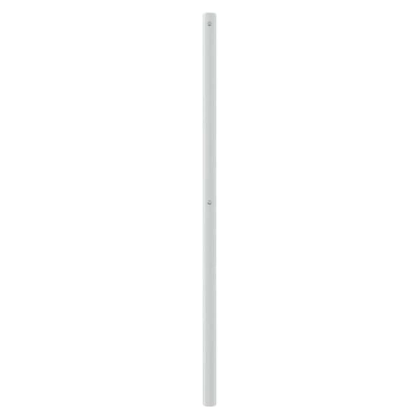 Ersättningsgavel metall vit 180 cm
