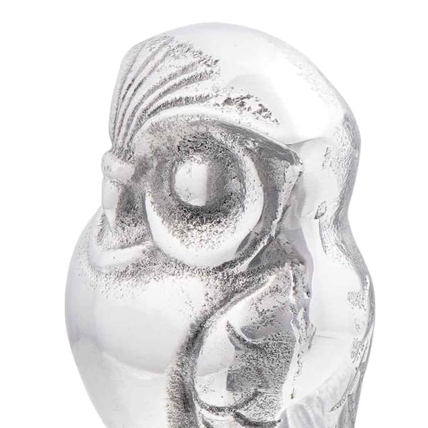 Bokstöd 2 pcs Silver 12 x 9 x 19 cm Aluminium