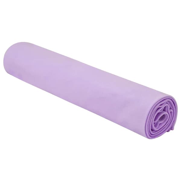 Sporthanddukar 2 pcs Lila 140 x 70 cm Polyester och polyamid