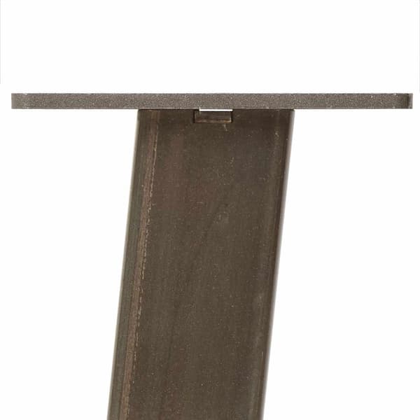 Soffbordsben 4 st naturstål 30 cm stål