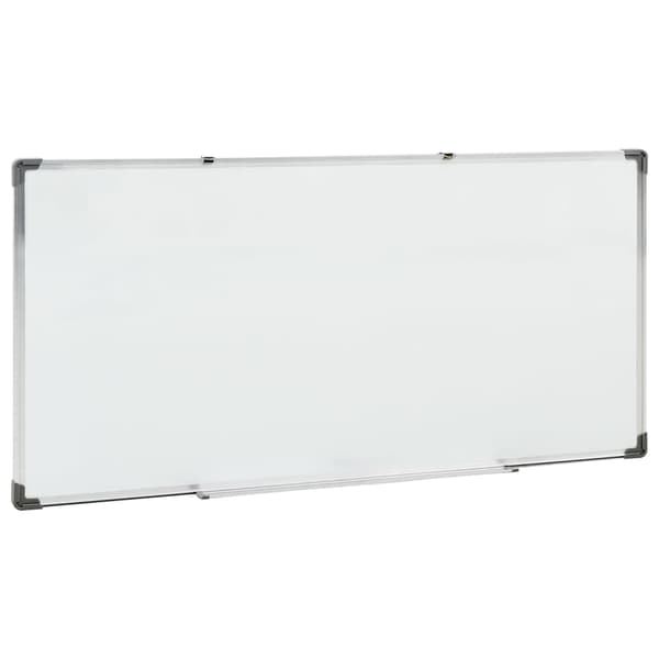 Magnetisk whiteboard vit 110x60 cm stål