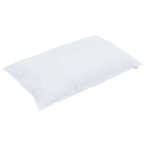 Kudde med kudde 2 pcs Vit 40 x 80 cm Bomull