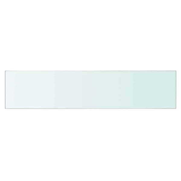 Hyllplan glas genomskinlig 60x12 cm