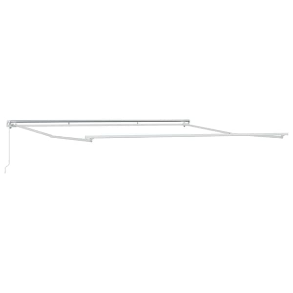 Markisram Vit 400 × 350 cm Aluminium