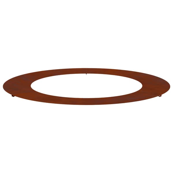 lämplig för Flat trädring Rostig Ø60/90 cm