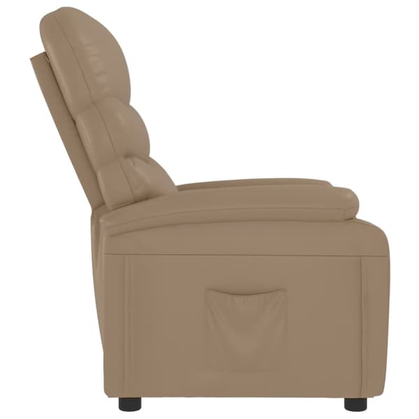 Reclinerfåtölj cappuccino konstläder