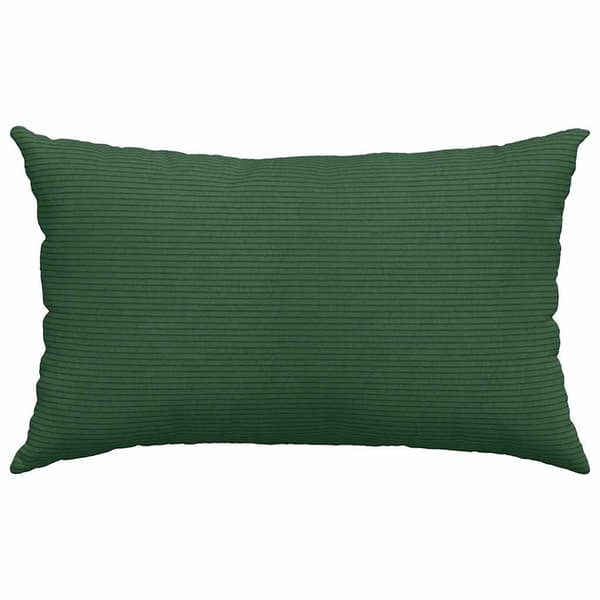 Sofakuddar 2 pcs Mörkgrön 50 x 30 cm Kordread tyg