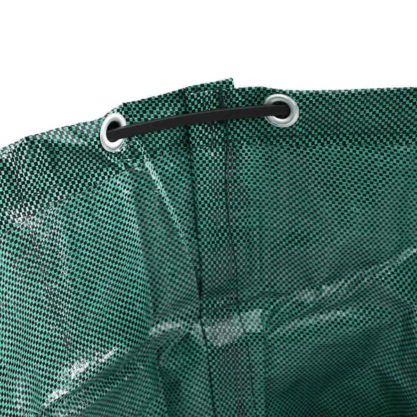 Trädgårdsavfallspåsar 12 pcs Grön 79 x 79 x 99,5 cm
