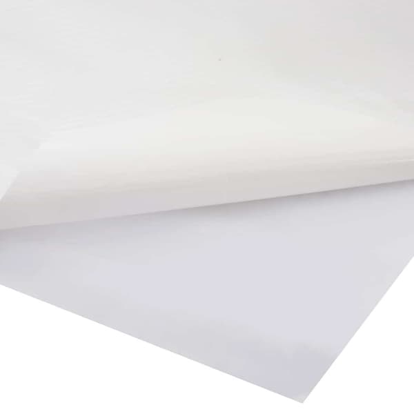 Bilfoliering 2 st 4D vit 100x150 cm+50x150 cm