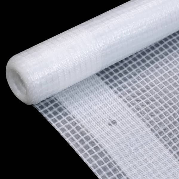 Leno presenning 2 st 260 g/m² 2x5 m vit