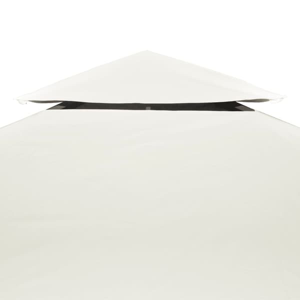 Paviljongtak 310 g/m² 3 x 4 m gräddvit