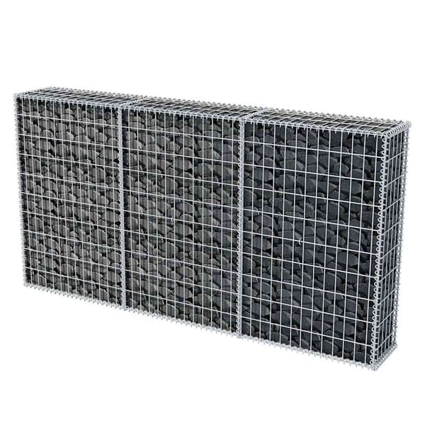 Gabionkorg galvaniserat stål 200x30x100 cm