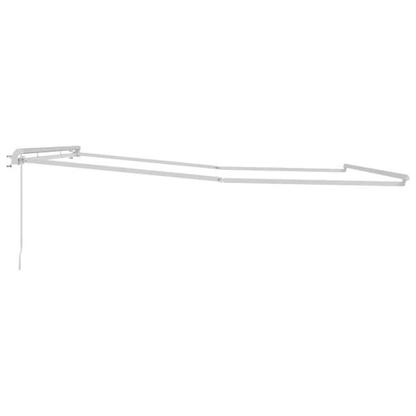 Markisram Vit 400 × 350 cm Aluminium