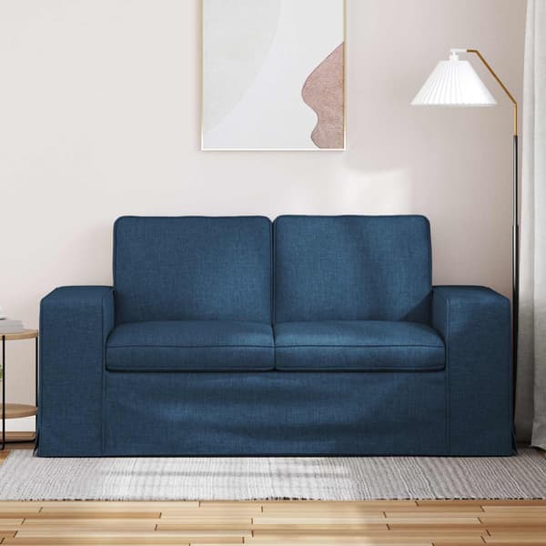 Soffa Blå 162 x 80 x 82 cm tyg