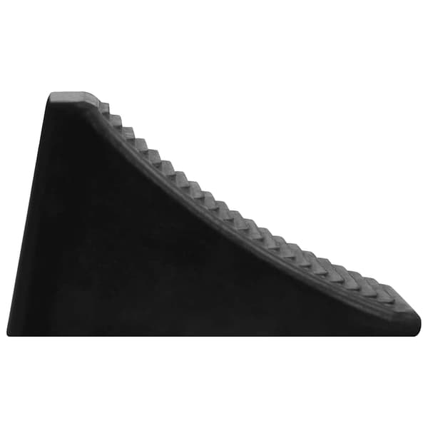 Hjulstopp 4 st 16x9x9 cm gummi
