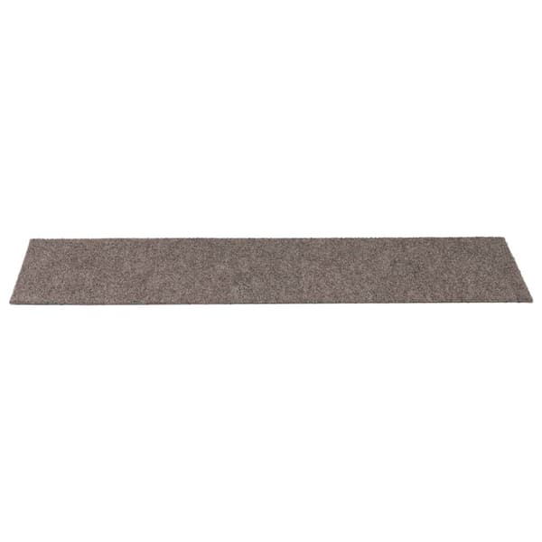 Trappmattor självhäftande 30 st 76x20 cm beige rektangulära