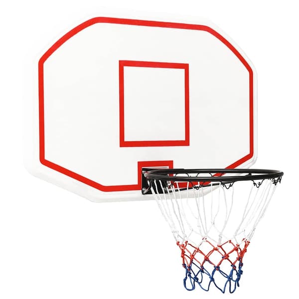 Basketplatta vit 109x71x3 cm polyeten