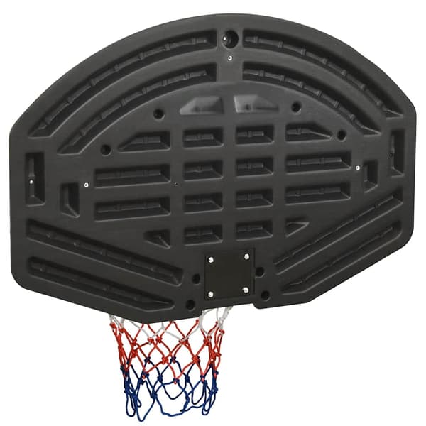 Basketkorg svart 90x60x2 cm polyeten