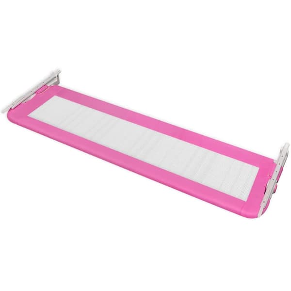 Sängskena för barnsäng 150 x 42 cm rosa