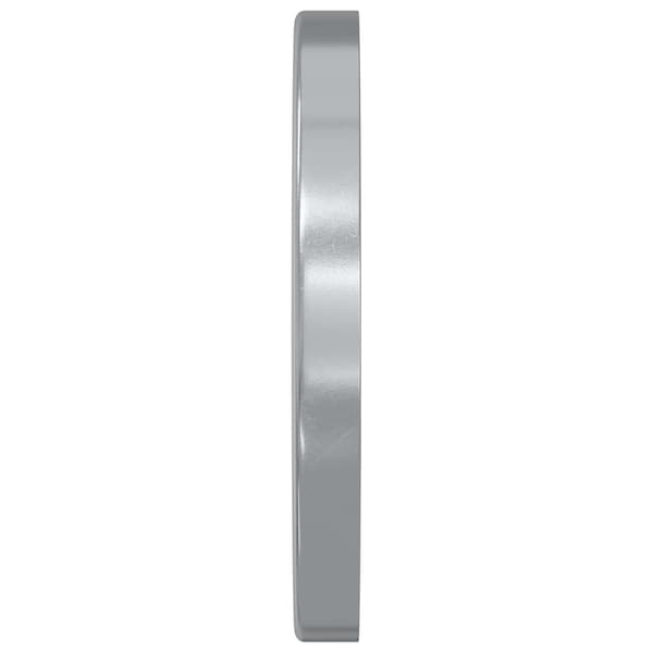 Skivor 2 pcs Silver 10 x 10 x 1,2 mm Stål