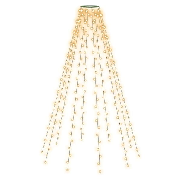 Ljusnät för julgran 250 LED 250 cm