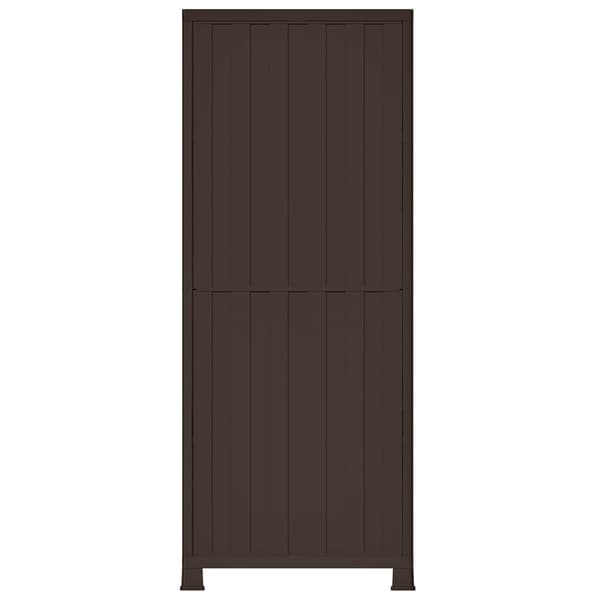 Plastskåp 68x39x171,5 cm