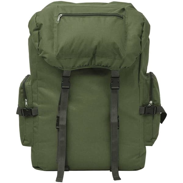 Arméryggsäck 65 L grön