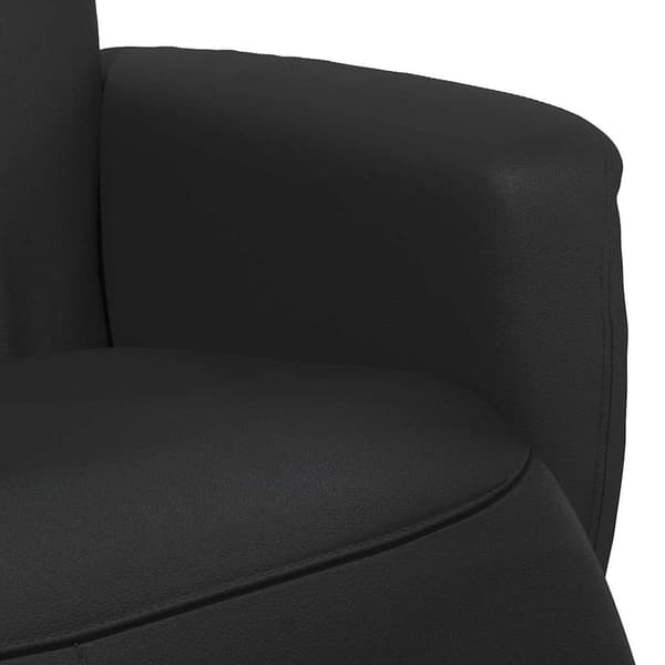 Massagefåtölj Svart Konstläder