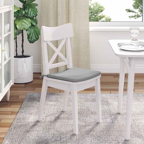Sittkuddar 4 pcs Moln Grå 40 x 40 x 3 cm tyg