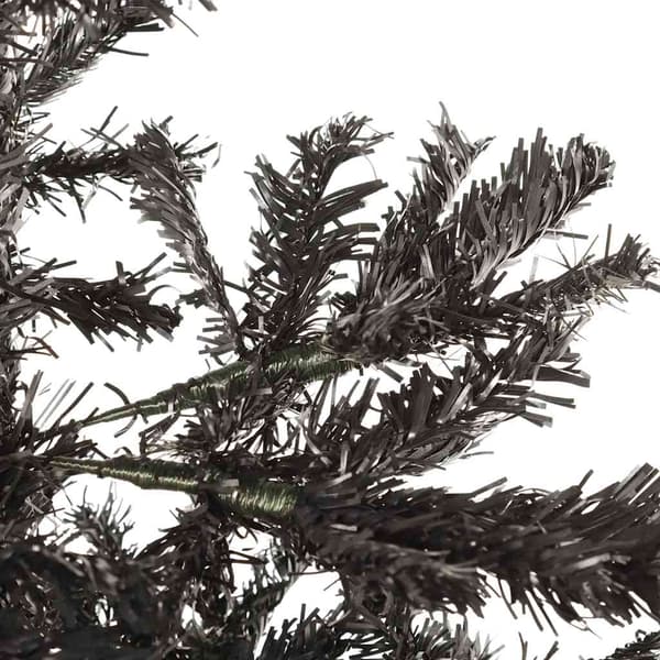 Julgran smal svart 240 cm