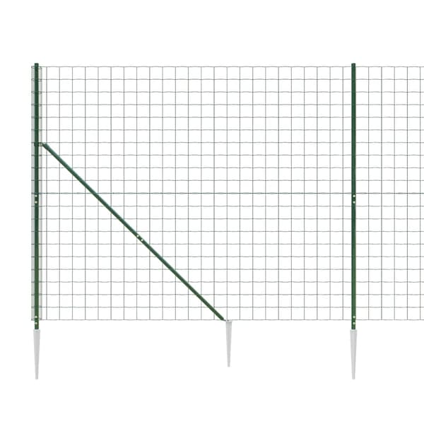 Stängsel med markspett grön 1,6x25 m