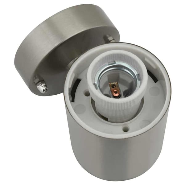 Utomhus vägglampa Silver 12 x 8,5 x 27 cm.