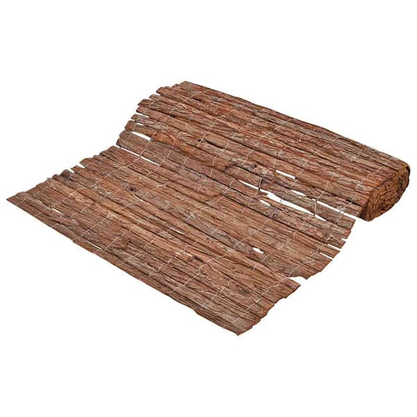 Barkstaket 100 x 600 cm Bark Brun