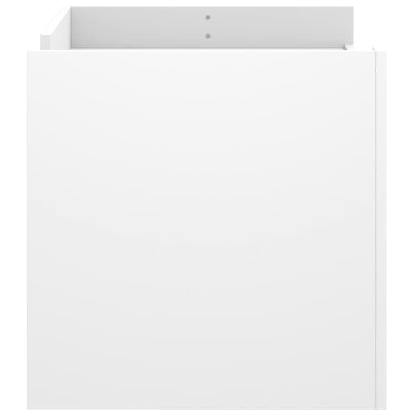 Soffbord vit 100x50x50 cm konstruerat trä