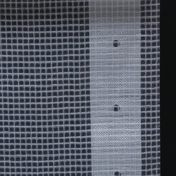 Leno presenning 2 st 260 g/m² 3x2 m vit