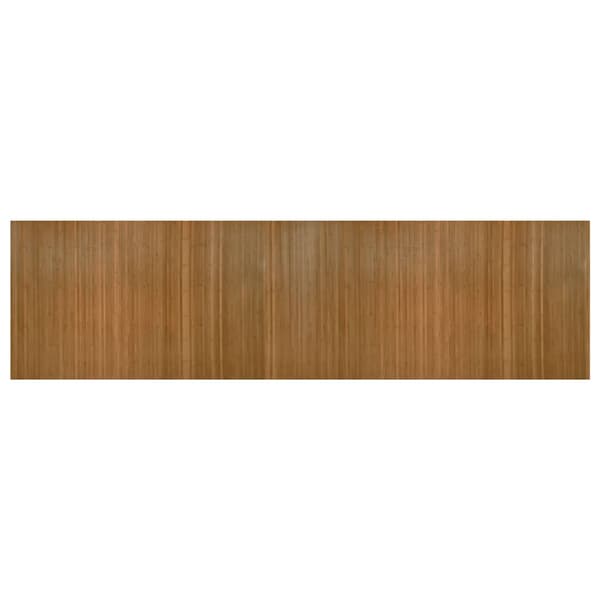 Rumsavdelare brun bredd 600 cm höjd 165 cm bambu